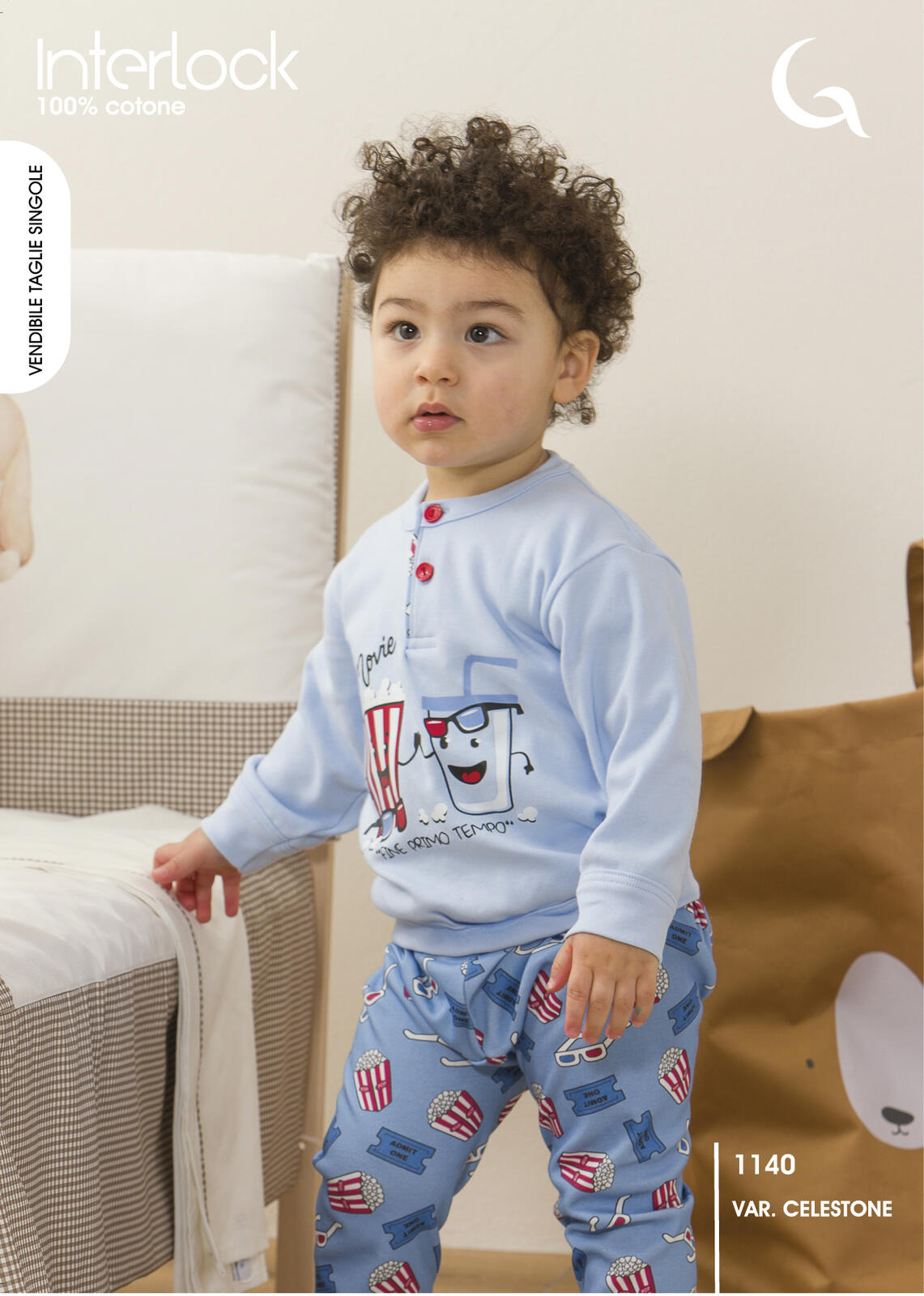 PIGIAMA NEONATO M/L 1140 Tellini S.R.L. Velkoobchodní oblečení